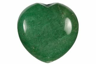 1.4" Polished Green Aventurine Heart