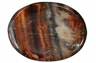 Red Tiger's Eye Worry Stones - 1.5" Size