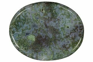 Moss Agate Worry Stones - 1.5" Size