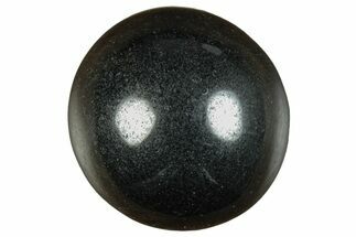 .9" Metallic, Polished Hematite Sphere