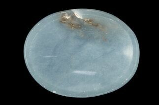Polished Angelite (Blue Anhydrite) Worry Stones - 1.5" Size