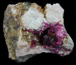 Roselite Crystals on Dolomite - Morocco #57148