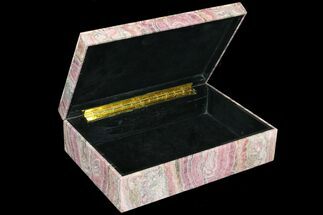 Wide Rhodochrosite Jewelry Box - Gorgeous #78065