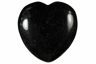 Polished Black Obsidian Heart #121117