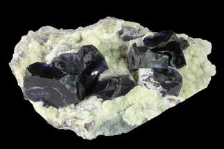 Purple Cubic Fluorite Crystals - Inner Mongolia #146947