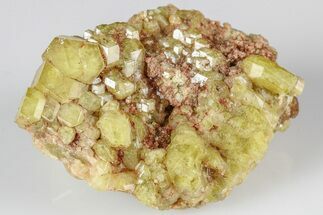 Yellow Topazolite Garnet Cluster - Mexico #188252