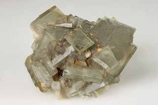 Tabular Barite Crystal Cluster with Phantoms - Peru #204756