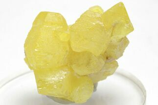 Striking Sulfur Crystal Cluster - Italy #207665