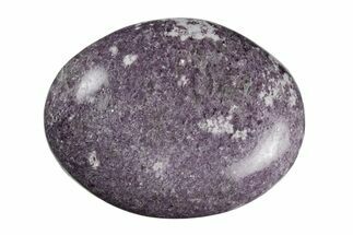 Sparkly, Purple Lepidolite Palm Stone - Madagascar #181519