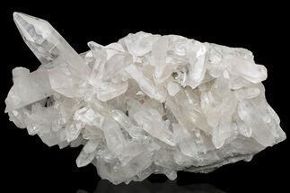 Clear Quartz Crystal Cluster - Brazil #229586