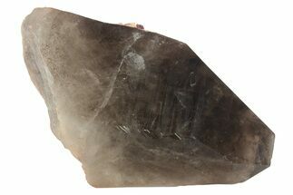 Natural, Dark Smoky Quartz Crystal w/ Microcline - Colorado #234659