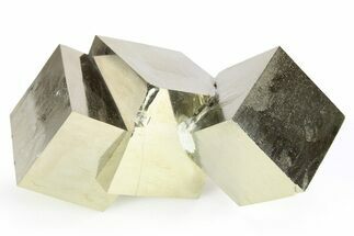 Natural Pyrite Cube Cluster - Spain #254668