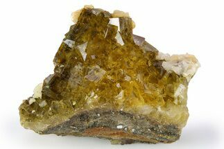 Spectacular Gemmy Yellow Fluorite with Dolomite - Spain #255715
