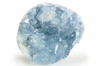 Gemmy Celestine (Celestite) Crystal Cluster - Madagascar #257122