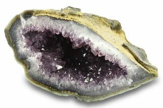 Sparkly, Purple Amethyst Geode - Uruguay #275977