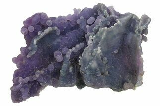 Purple, Druzy Botryoidal Grape Agate - Indonesia #277615