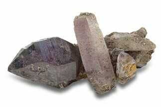 Shangaan Smoky Amethyst Crystal - Chibuku Mine, Zimbabwe #278158