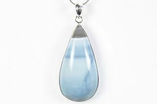 Owyhee Blue Opal Pendant - Sterling Silver #278436
