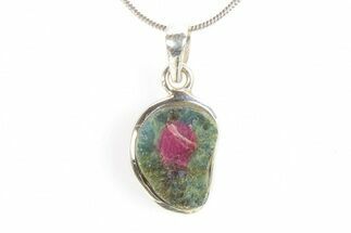 Ruby in Kyanite Pendant (Necklace) - Sterling Silver #278492