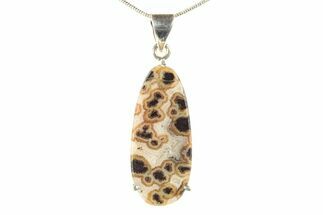 Banded Agate Pendant - Sterling Silver #279097