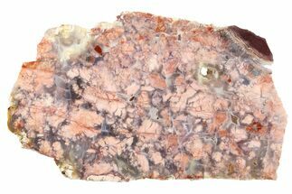 Polished Cotton Candy Agate Slab - Mexico #279635