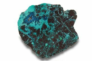 Colorful Chrysocolla and Shattuckite Section - Mexico #280121