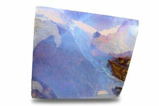 Cosmic Blue Boulder Opal Cabochon - Queensland, Australia #280323