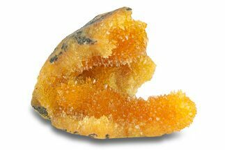 Intense Orange Calcite Crystal Cluster - Poland #282213