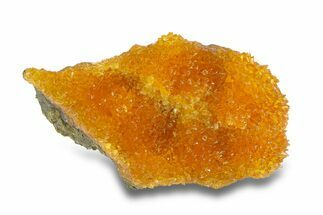 Intense Orange Calcite Crystal Cluster - Poland #282348