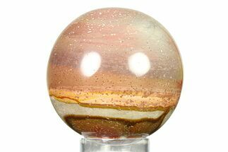 Polished Polychrome Jasper Sphere - Madagascar #283264