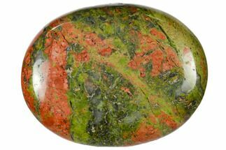 1.7" Polished Unakite Pocket Stone 