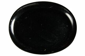 1.8" Polished Black Obsidian Worry Stones 