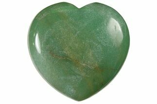1.6" Polished Green Aventurine Heart