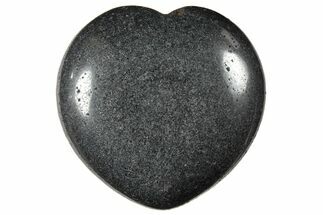 1.6" Polished Hematite Hearts