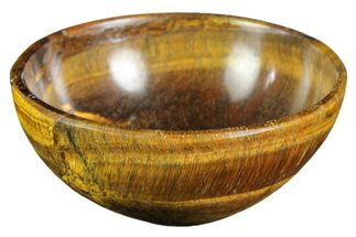 3" Polished Tiger's Eye Bowls