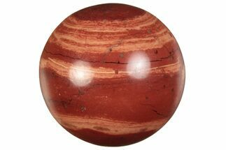 .9" Polished Red Jasper Sphere