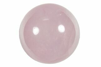 .9" Polished Rose Quartz Sphere