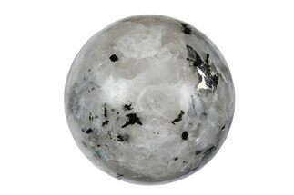 .9" Polished Rainbow Moonstone Sphere 