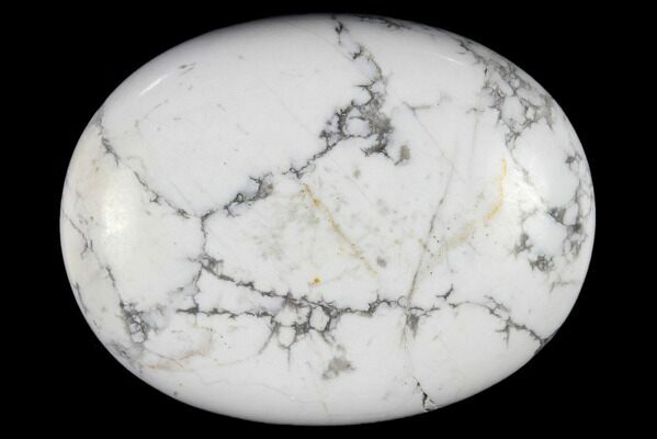 Howlite - Pocket Stone Howlite - Pocket Stone