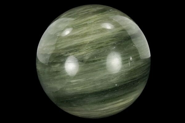 Green Hair Jasper Spheres Green Hair Jasper Spheres