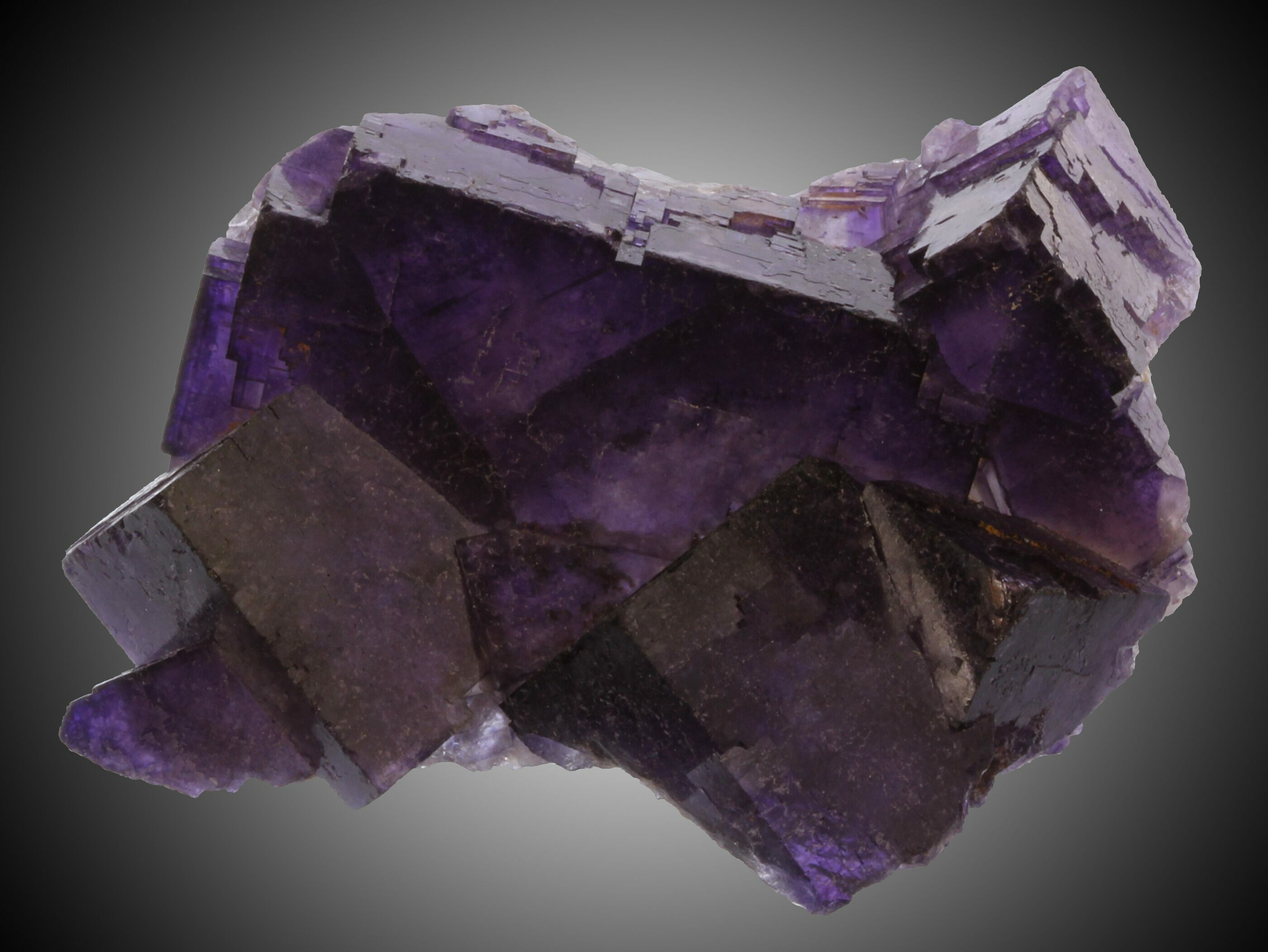 purple crystal rock