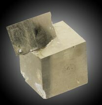 Wide Pyrite Cube Cluster - Navajun, Spain #31026