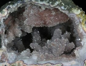 Amethyst Perimorph (Stalactitic) Geode - Morocco #33527
