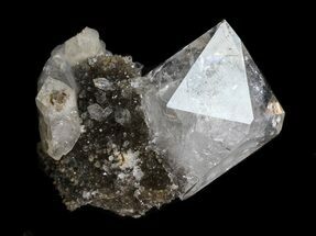 Herkimer Diamond In Matrix - New York #34043