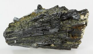 Aquamarine Crystals on Black Tourmaline (Schorl) - Namibia #31880