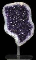 11.7 Deep Purple Amethyst Crystal Cluster With Huge Crystals