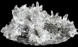 Quartz Crystals with Sphalerite - Bulgaria #38991