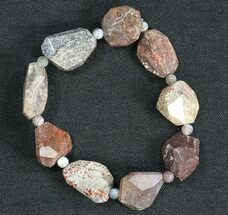 Colorado Agatized Dinosaur Bone Bracelet #40869