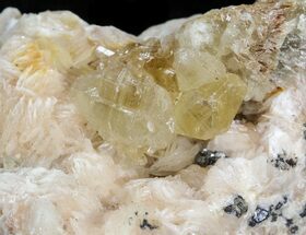 Cerussite Crystals with Barite - Morocco #44773