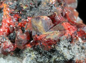 Realgar, Orpiment and Calcite Association - China #46168